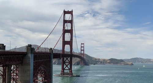 Auksinių Vartų Tiltas,  San Franciskas,  Tiltas