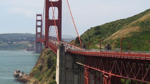 Auksinių Vartų Tiltas, Tiltas, San Franciskas, Kalifornija
