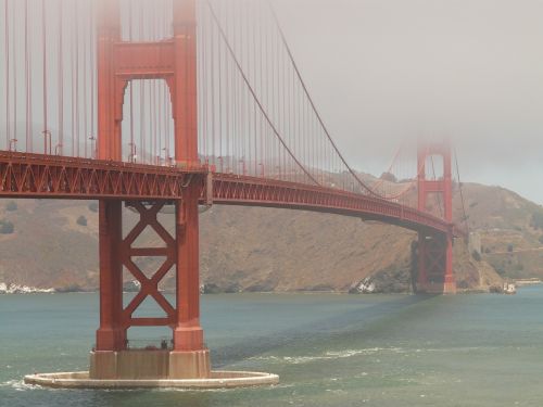 Auksinių Vartų Tiltas, Auksiniai Vartai, Tiltas, Kabantis Tiltas, San Franciskas, Kalifornija, Usa, Lankytinos Vietos