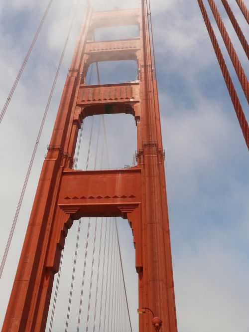 Auksinių Vartų Tiltas, Auksiniai Vartai, Tiltas, Kabantis Tiltas, San Franciskas, Kalifornija, Usa, Lankytinos Vietos