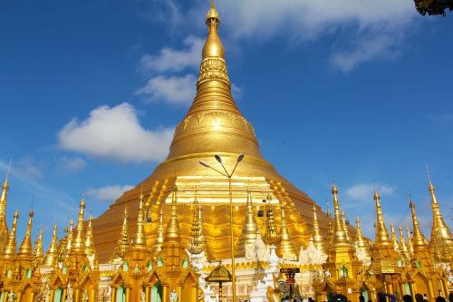 Auksinė Šventykla, Šventykla, Pagoda, Shwedagon Pagoda, Jangonas, Mianmaras