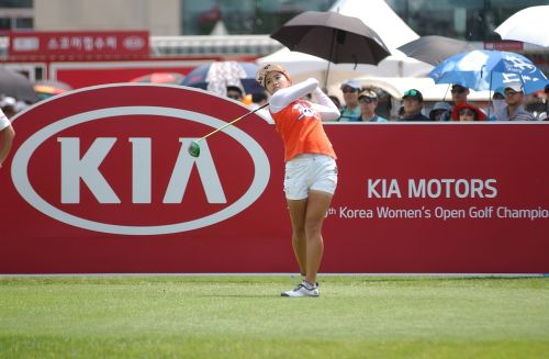 Golfas, Pietų Korėjos Moterų Atviras, Teigiamas Genas, Tee, Vairuotojo Metimas, Vairuotojas