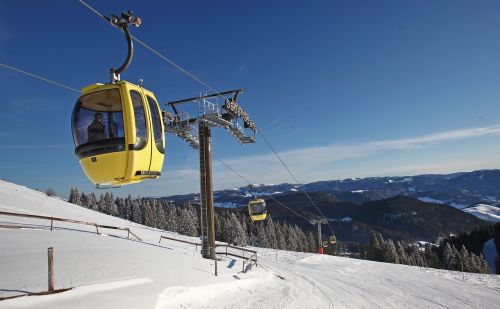 Gondola, Sniegas, Slidinėjimas, Žiemos Sportas, Žiemą, Slidinėjimo Zona, Panorama, Sniego Kraštovaizdis, Keltuvas