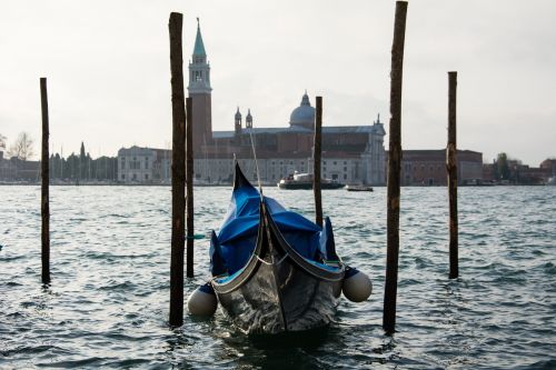 Gondola, Venecija, Bažnyčia, Italy, Valtys