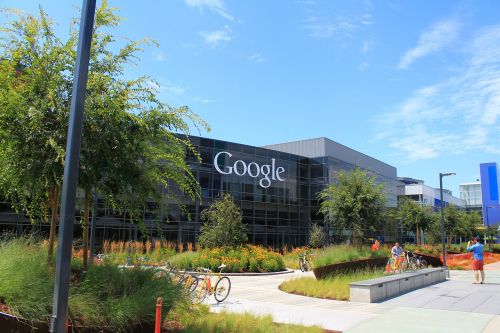 Google Plex, Kalifornija, Logotipas, Biuras