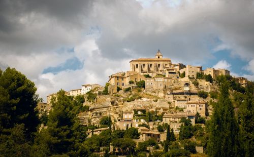 Gordes, Vaucluse, Luberon, Provence, Gražiausių Kaimų Prancūzijoje, Kaimas, Prancūzų Miestas