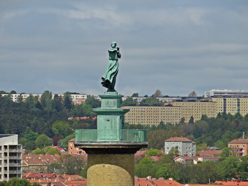 Gothenburg, Peržiūros, Miestas, Statula, Švedija
