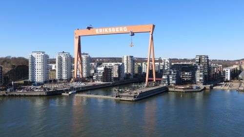 Gothenburg,  Erik Berg,  Vandenys,  Panorama,  Miestas,  Upė,  Be Honoraro Mokesčio