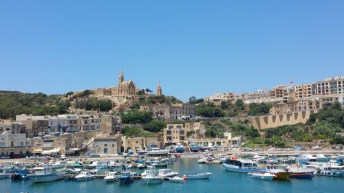 Gozo, Sala, Uostas, Malta, Vanduo, Jūra, Maltiečių