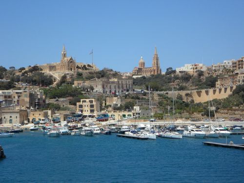 Gozo, Uostas, Prieplauka, Sala, Jūra, Viduržemio Jūros, Šventė, Uosto Miestas