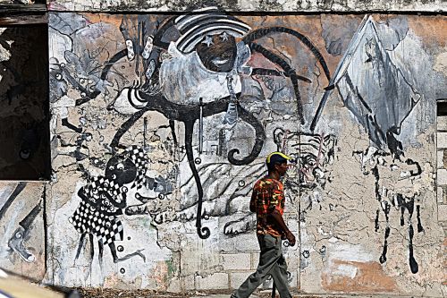 Grafiti, Curaçao, Spalvinga, Šventė, Karibai, Nyderlandų Antilai, Spalvos, Curacao