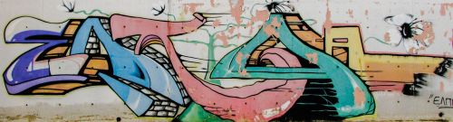 Grafiti, Siena, Graffiti Menas, Purkšti, Gatvė, Dherynia, Kipras