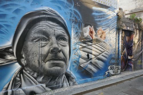 Grafiti, Aveiro, Portugal, Piešimas