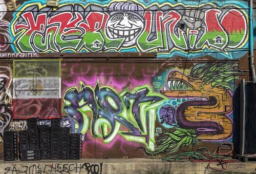 Grafiti, Fonas, Grunge, Gatvės Menas, Grafiti Siena, Graffiti Menas, Meno, Dažytos, Purškiami Dažai, Menas, Žymėjimas, Žymes, Miesto, Miestas, Fjeras, Abstraktus
