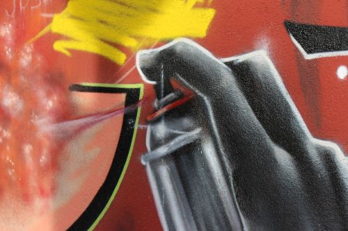 Grafiti, Miesto Menas, Gatvės Menas, Dažytos