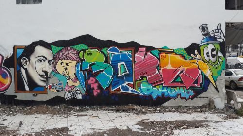 Grafiti, Dali, Meno
