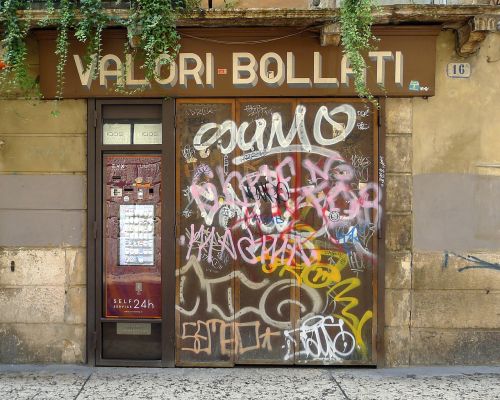 Grafiti, Verona, Senamiestis, Italy, Europa, Kelionė, Miesto, Vintage