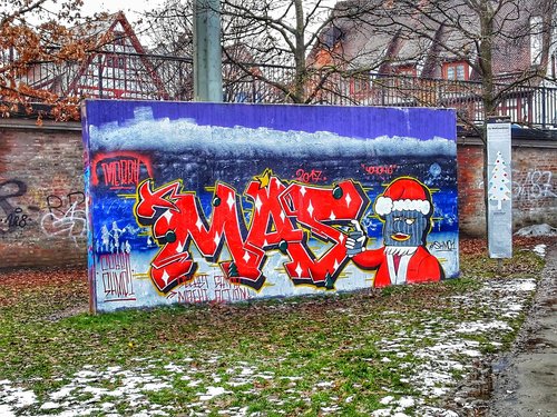 Graffiti,  Kalėdos