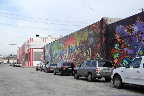 Graffiti,  La,  Los Andželas,  Kūrybiškumas,  Gatvė,  Automobiliai