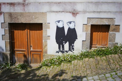 Graffiti,  Gatvės Menas,  Hauswand