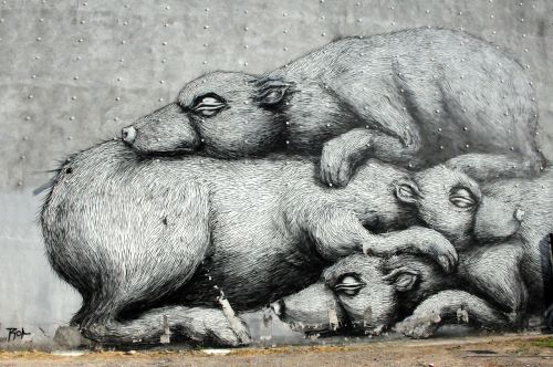 Grafiti, Varšuva, Dažytos Sienos, Žyma