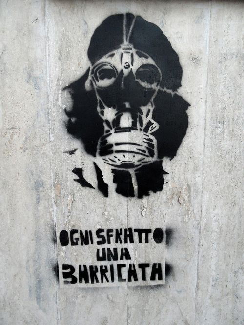 Grafiti, Kovoti, Iškeldinti, Protestas, Nero