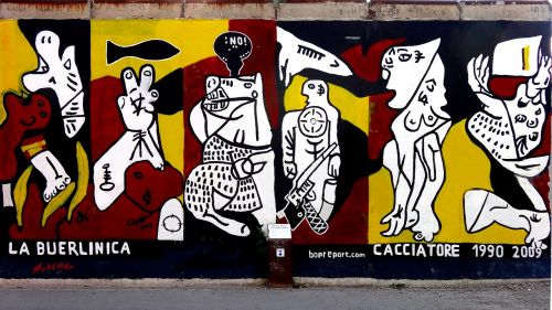 Grafiti, Siena, Berlynas, Gatvės Menas, Meno, Berlin Siena