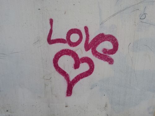 Grafiti, Širdis, Meilė, Meilė, Ambasada, Raidės