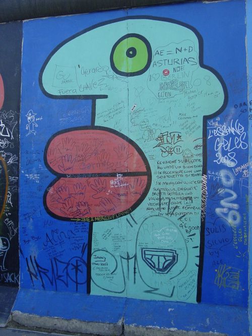 Grafiti, Siena, Miesto Menas, Berlynas