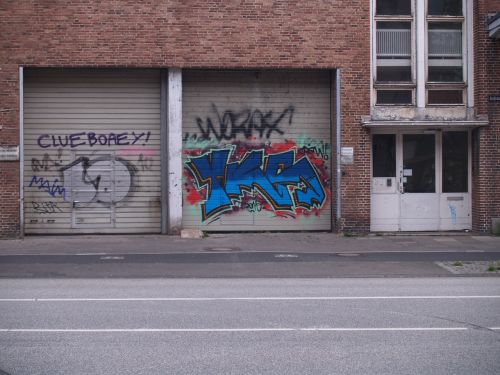 Grafiti,  Kiel,  Gatvė,  Vokietija,  Mėlynas,  Šlezvigas-Holšteinas,  Miestas
