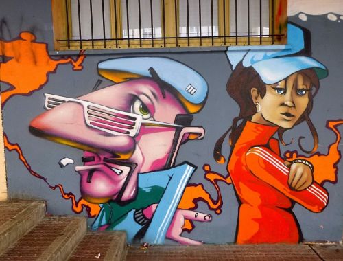 Grafiti, Barańain, Meno Kūriniai, Menas, Meno, Purškiami Dažai, Navarre, Ispanija