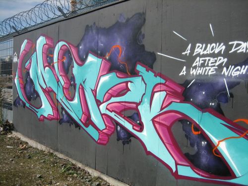 Graffitti, Grafiti, Gatvės Menas, Šrifto