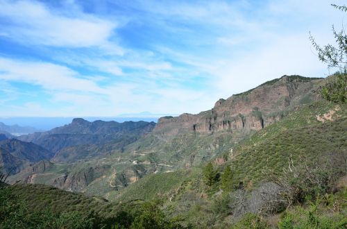 Gran Canaria, Kanarų Salos, Ispanija, Kalnai, Kraštovaizdis