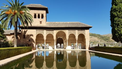 Granada, Alhambra, Andalūzija, Turistų Atrakcijos, Ispanija