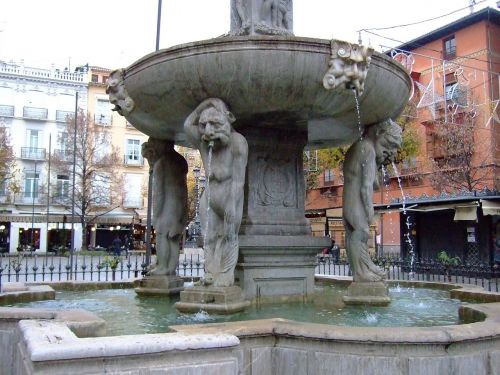 Granada, Plaza, Bib Rambla, Andalūzija, Ispanija