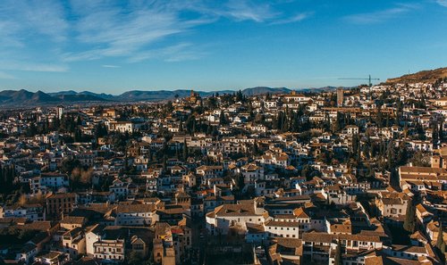 Granada,  Albaicin,  Paminklai,  Andalūzija,  Kultūra,  Muslīns Menas,  Albayzin,  Rajono,  Alhambra,  Architektūra,  Alhambra,  Mečetė,  Rūmai