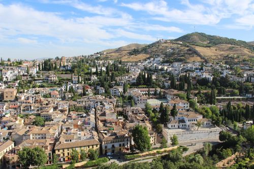 Granada, Vaizdas, Kraštovaizdis
