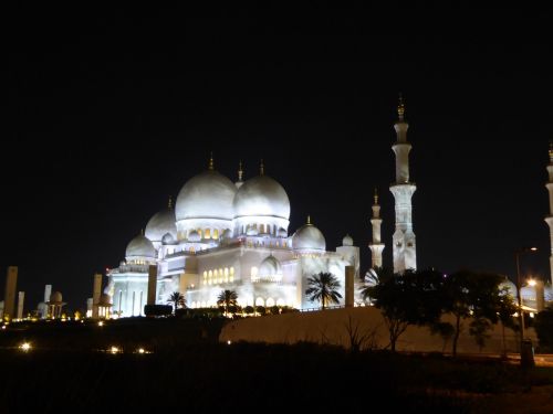 Grand, Mečetė, Abu, Dhabi, Zayed