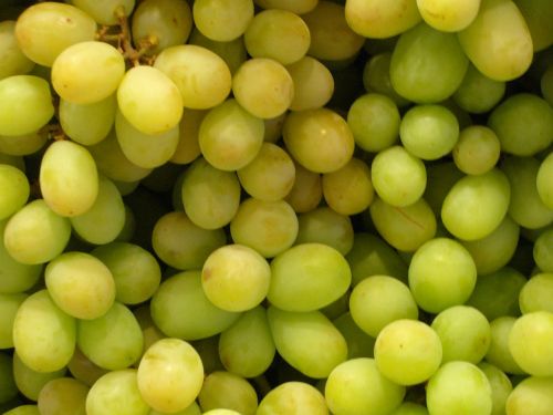 Vynuogės, Vaisiai, Žalias, Turgus, Sveikas, Vitaminai, Maistas