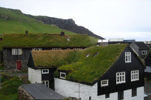 Žolė, Faroe, Salos