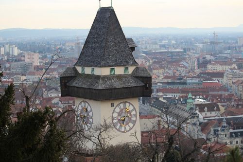 Graz, Styria, Laikrodzio Bokstas, Orientyras, Austria, Miestas