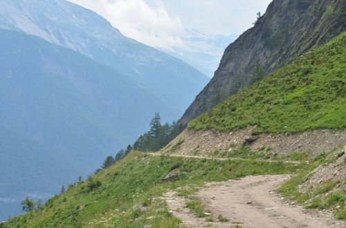 Gredetschtal, Toli, Valais, Šveicarija, Gamta, Alpių, Kraštovaizdis