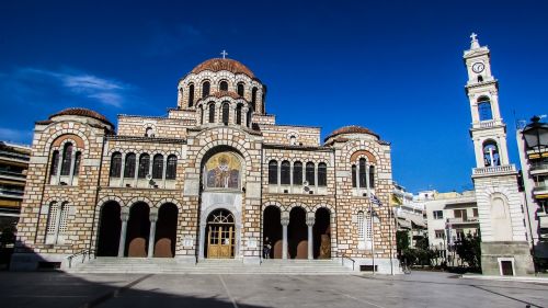 Graikija, Volos, Ayios Nikolaos, Katedra, Bažnyčia, Ortodoksas, Architektūra
