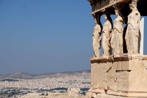 Graikija, Atėnas, Stulpelis, Skulptūra, Partenonas, Paminklai, Akropolis, Architektūra, Olimpinės Žaidynės