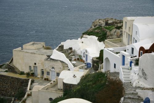 Graikų Kalba,  Sala,  Santorini,  Graikų Sala Santorini