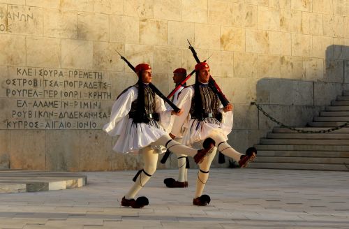 Graikijos Nacionalinė Sargyba, Nationalgarder, Sintagma, Atėnas