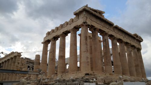 Graikų Šventykla, Graikija, Architektūra, Senoviniai Griuvėsiai, Graikų Senovė, Akropolis