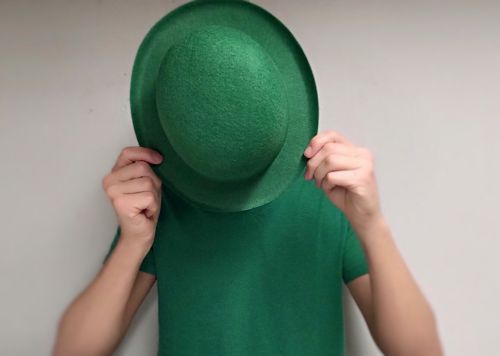 Žalias, Airiškas, Šv Patriko Diena, Skrybėlę