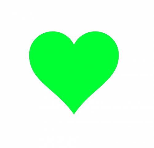 Širdis,  Širdis,  Vaizdas,  Žalias,  Meilė,  Žalia Širdis
