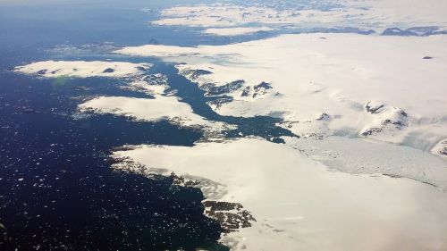 Grenlandija, Sniegas, Oro Vaizdas
